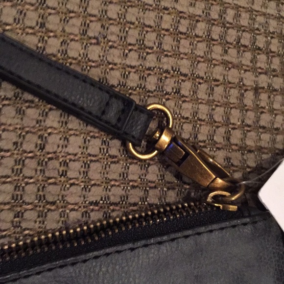 Deena & Ozzy gray clutch bag - Picture 5 of 7